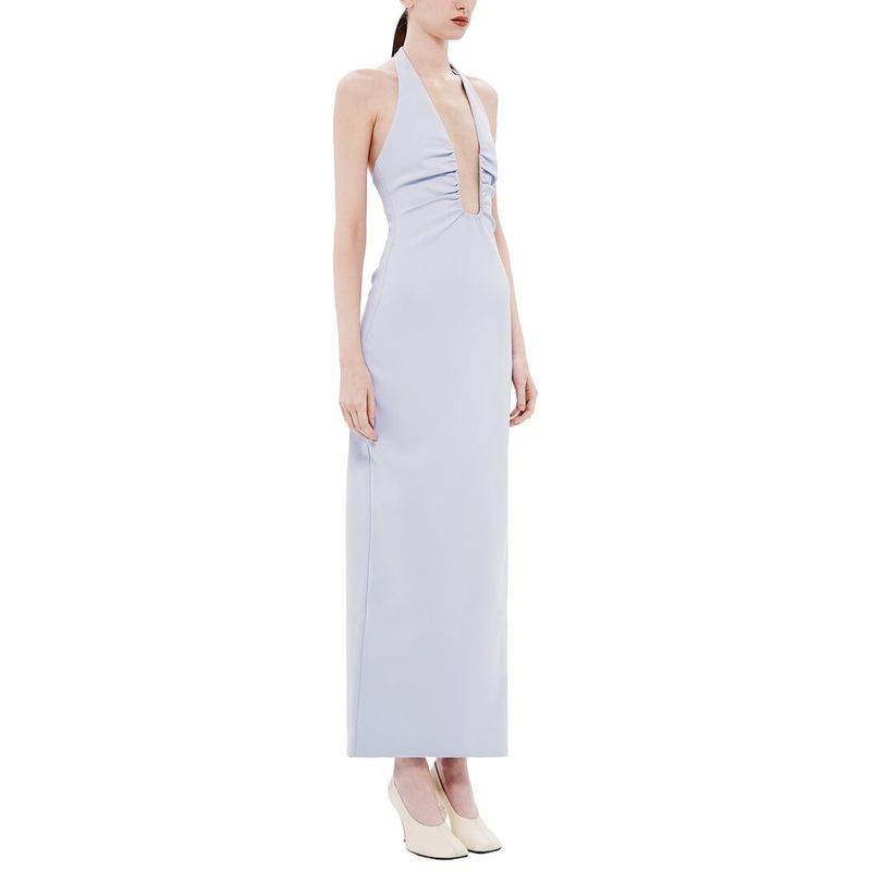 Misha Womens The 'Lusi' Crepe Dress, Purple